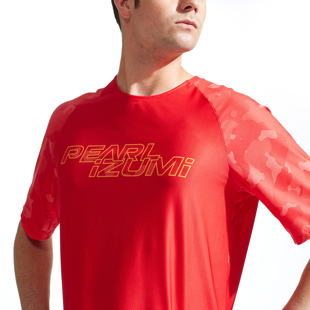 Men's Elevate Short Sleeve Jersey - Breathable Quick-Dry Performance Shirt for Running, Gym & Outdoor Activities