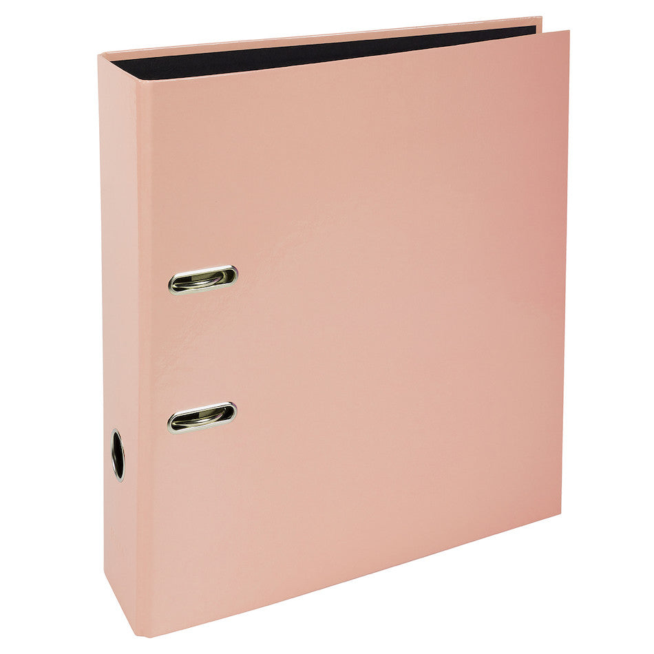 Exacompta Aquarel A4 Lever Arch File Coral - Durable Ring Binder for Office, School & Home Organization | Water-Resistant & Sturdy Document Storage