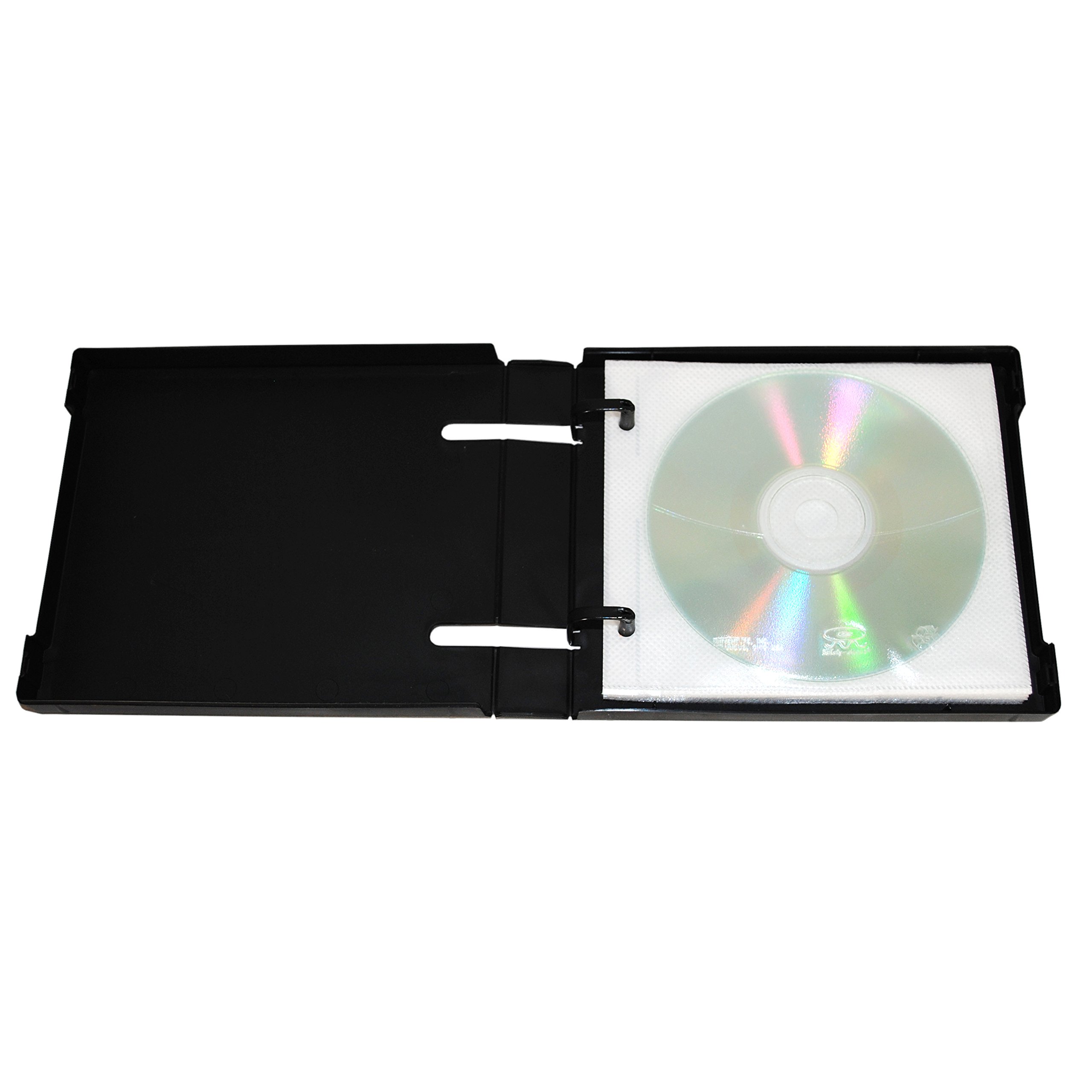 UniKeep Media Disc Wallet 20 - 20 Pack DVD/CD Storage Case | Organize & Protect Your Movie, Music & Game Discs Collection