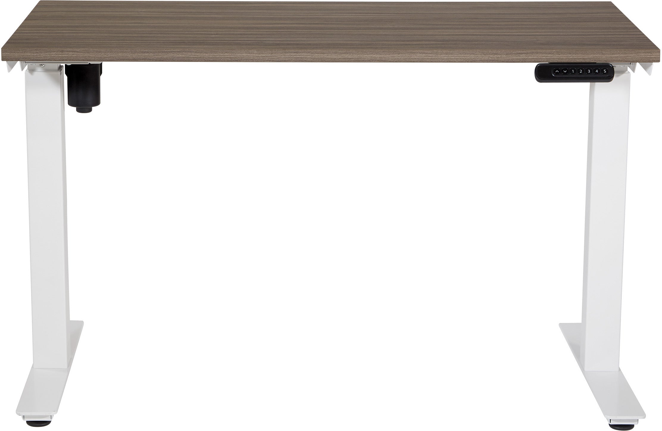 Office Star Prado Height Adjustable Desk [PRD2448HAT] - Ergonomic Standing Desk for Home Office & Workspace