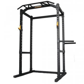 Heavy Duty Power Rack Workout Bench - Strength Training Equipment for Home Gym | Perfect for Squats, Bench Press & Weightlifting Exercises