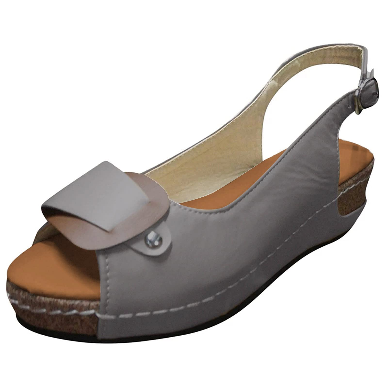 Ayaso Women's 2022 Summer Fashion Slippers - Breathable Mule Slides with Chain Design for Indoor/Outdoor Wear - Perfect for Beach, Poolside & Home Comfort