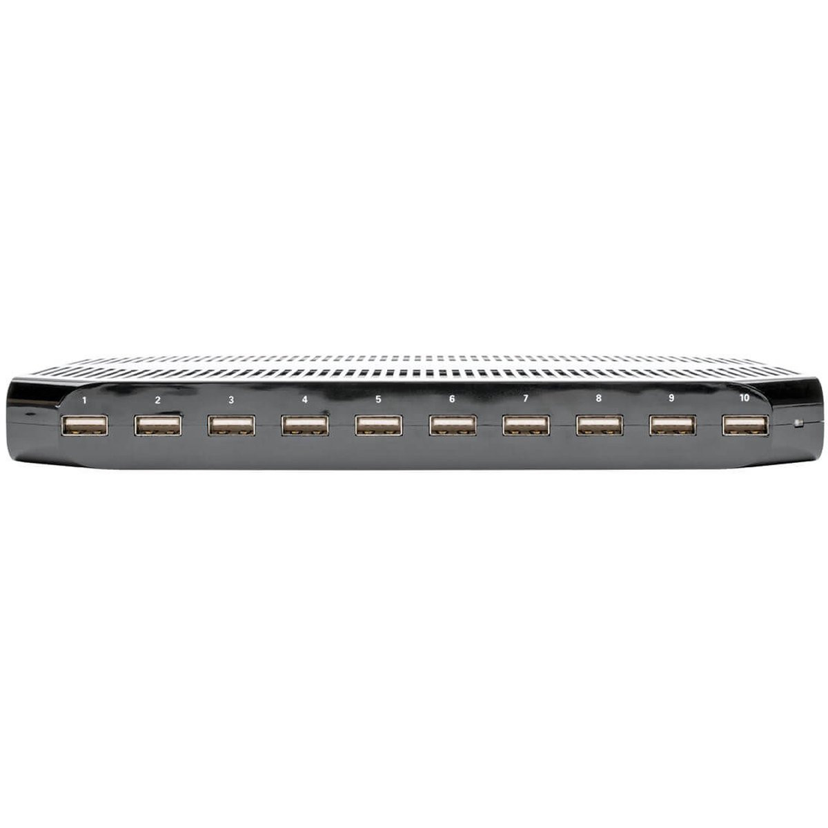 10-Port USB Charging Station with Adjustable Storage | 12V 8A 96W Fast Charger Hub for iPhone, iPad, Samsung | Perfect for Home, Office & Travel Charging Multiple Devices