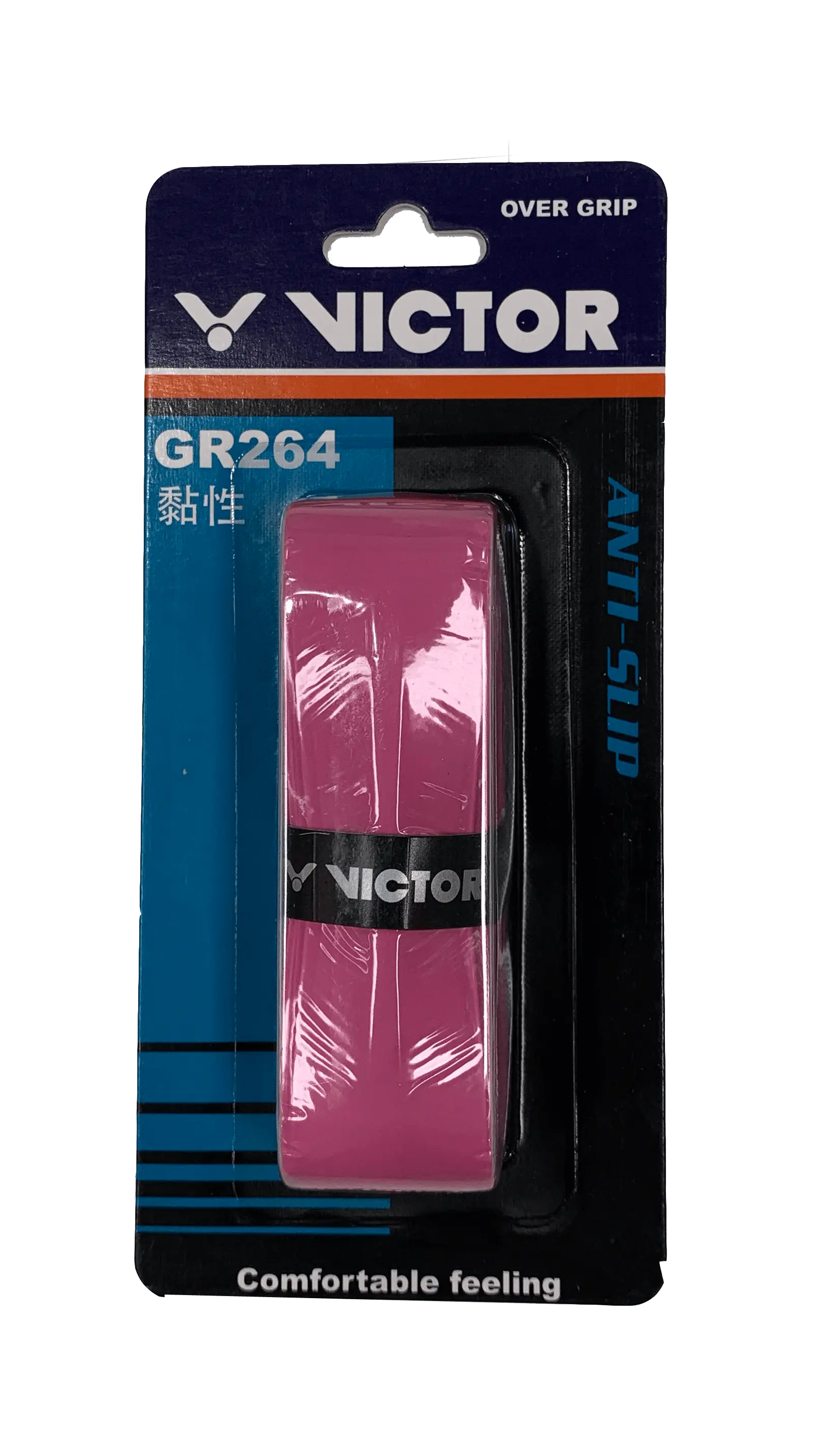Victor GR264A Anti-Slip Overgrip - 12 Pack Tennis Badminton Squash Racket Grip Tape - Enhanced Sweat Absorption & Superior Traction for Sports Performance