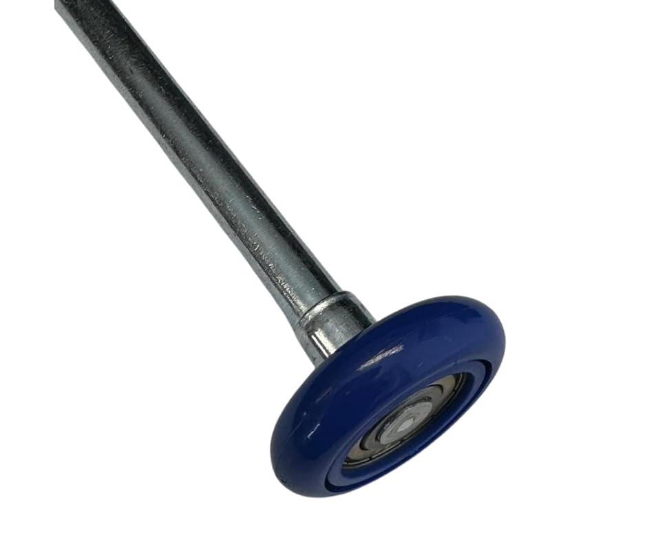 Ben's Surpass 2'' Ultra-Quiet Nylon Garage Door Rollers with 6200 Bearing & 7'' Stem - Smooth Rotation, Durable for Over 100,000 Cycles (10-Pack) - Perfect for Residential & Commercial Garage Doors, Roller Replacement & Noise Reduction