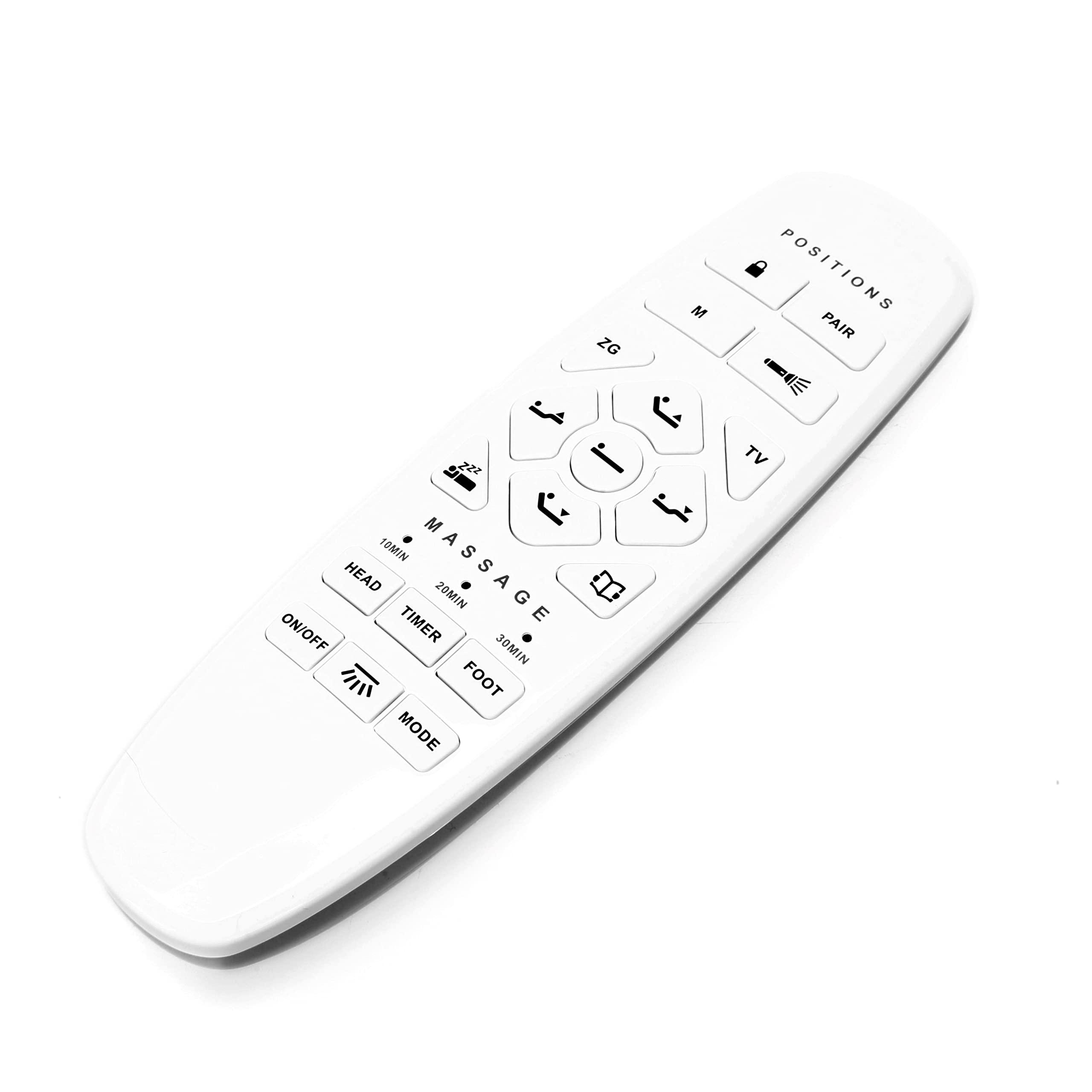 Okin Wireless Remote Replacement Hand Control for Electric Adjustable Beds RF.27.19.33 - Compatible with Adjustable Bed Frames, Perfect for Home Use, Hospitals, and Nursing Care Facilities