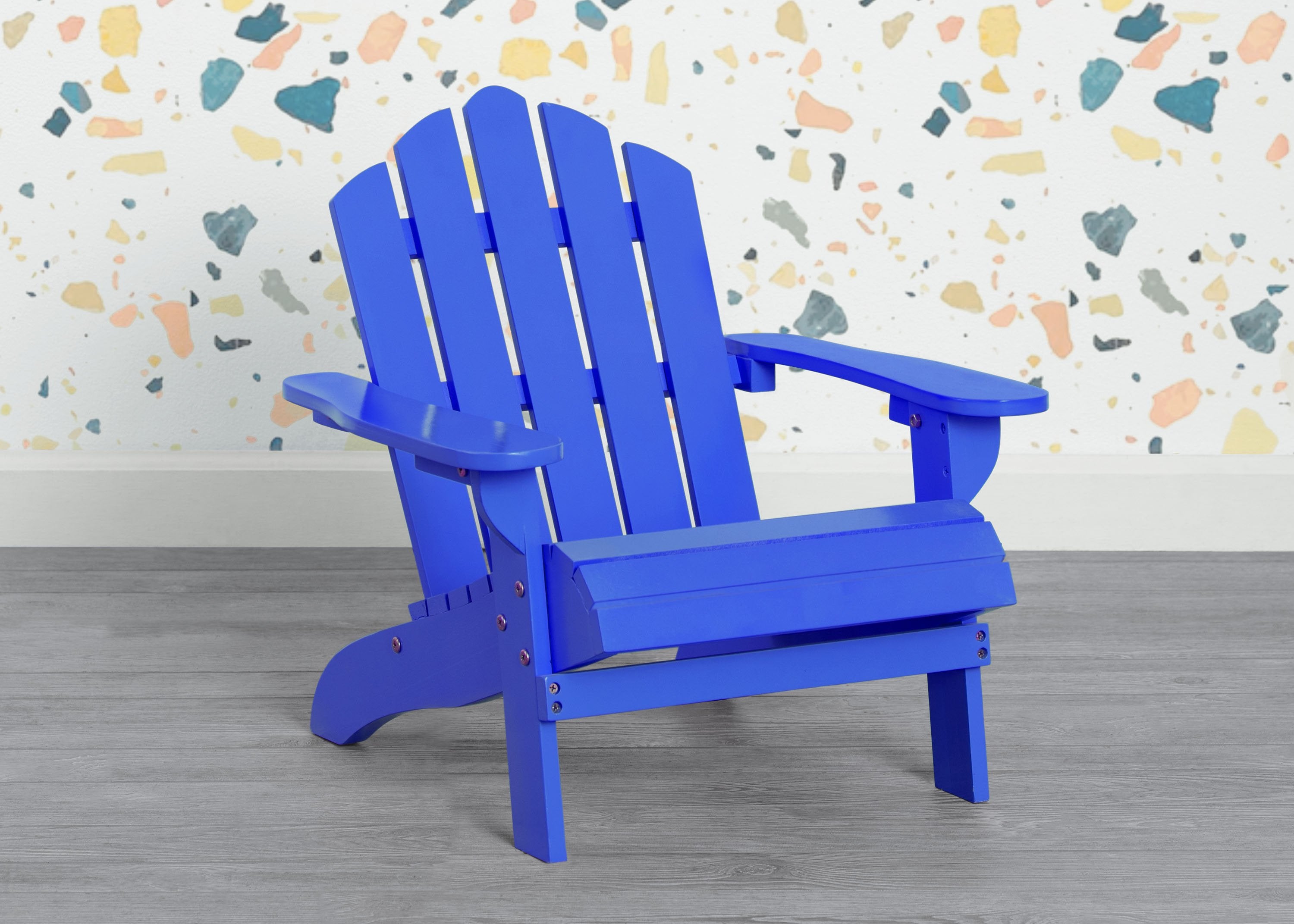 Kids Wooden Adirondack Chair - Sturdy Outdoor & Indoor Children's Furniture for Patio, Garden, Backyard, and Playroom - Perfect for Relaxing and Reading