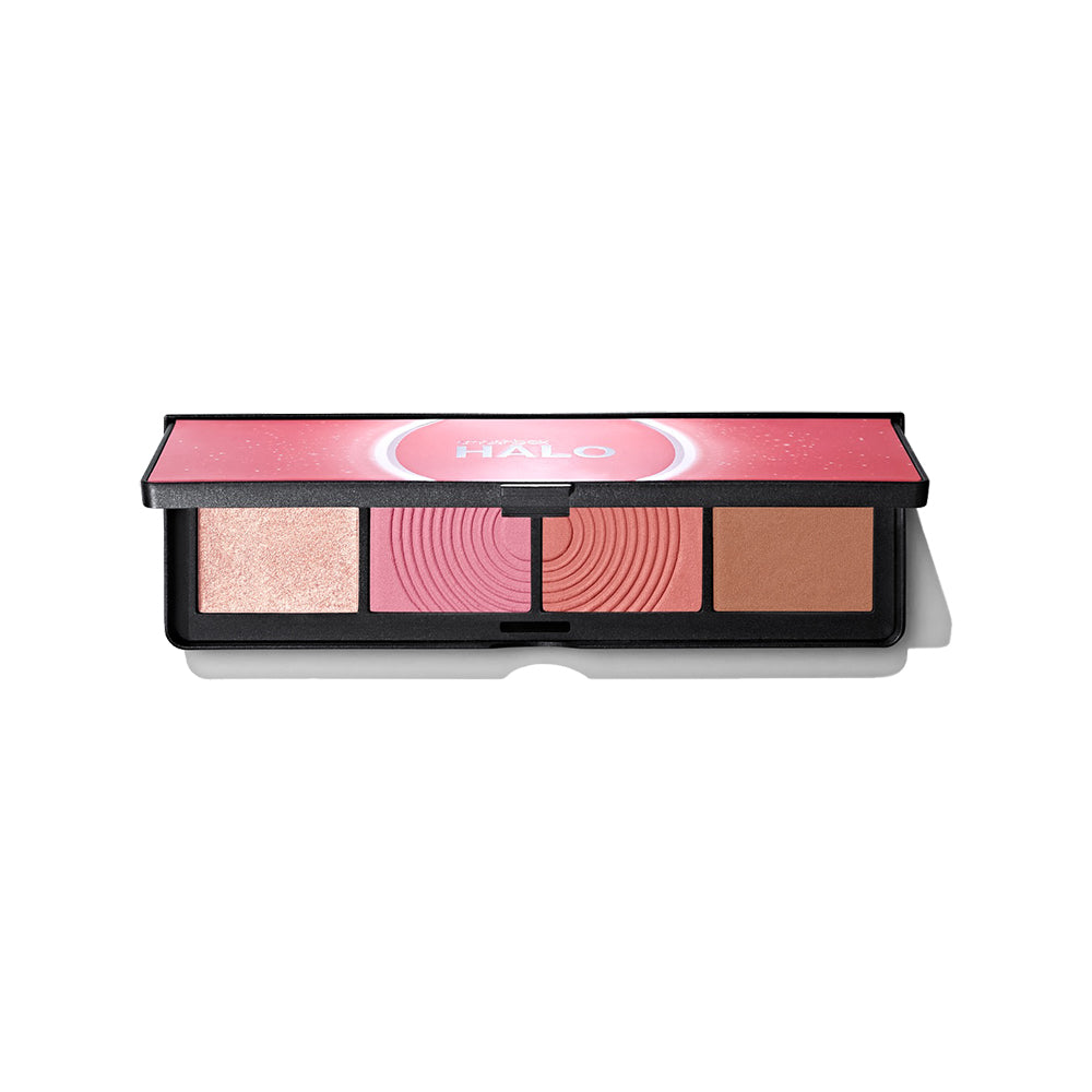 Smashbox Halo Sculpt and Glow Face Palette - Contour & Highlight Makeup Kit for Cheekbones & Face Definition | Perfect for Everyday Glow & Special Occasions
