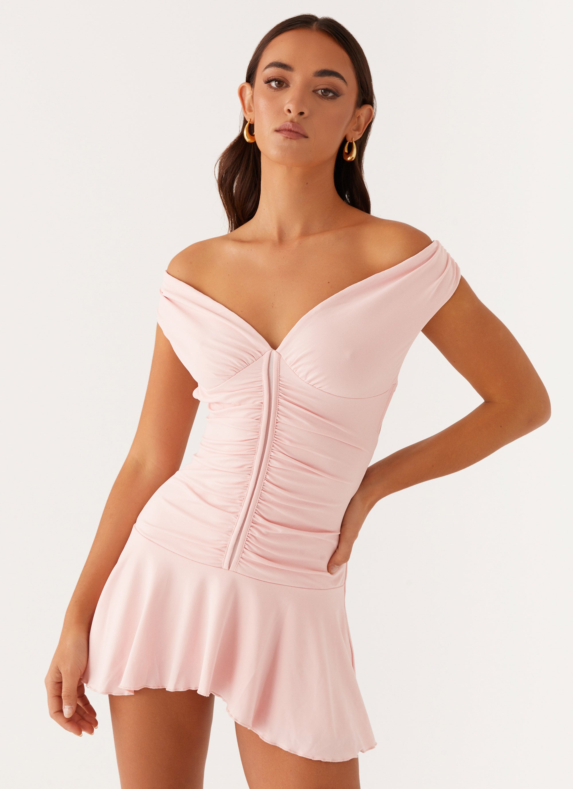 Elianna Mini Dress for Women - Flirty Pink Summer Party Dress | Perfect for Cocktail Parties, Date Nights & Beach Vacations