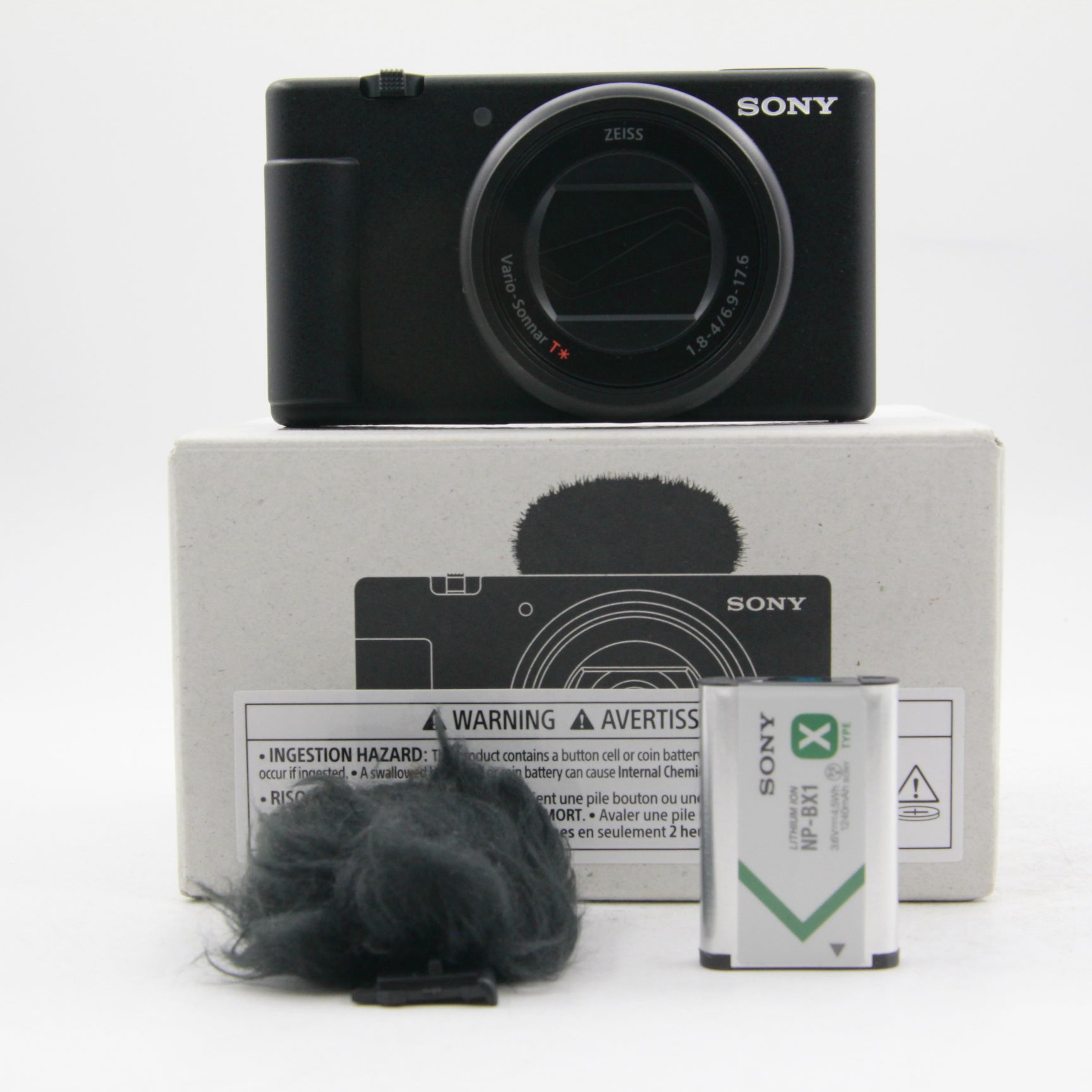 Open Box Excellent Condition Sony ZV-1 II Digital Camera (Black) - Perfect for Vlogging, Travel Photography & Content Creation