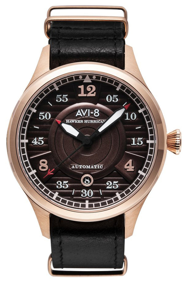 AVI 8 Hawker Hurricane AV 4046 02 Men's Pilot Watch - Vintage Military Style Chronograph for Aviation Enthusiasts | Perfect for Everyday Wear, Gift Giving & Aviation Events