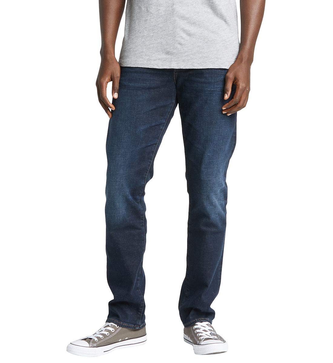 Silver Jeans Co. Men's Machray Classic Straight Fit Jeans - Comfortable Denim Pants for Casual Wear, Work & Everyday Outfits