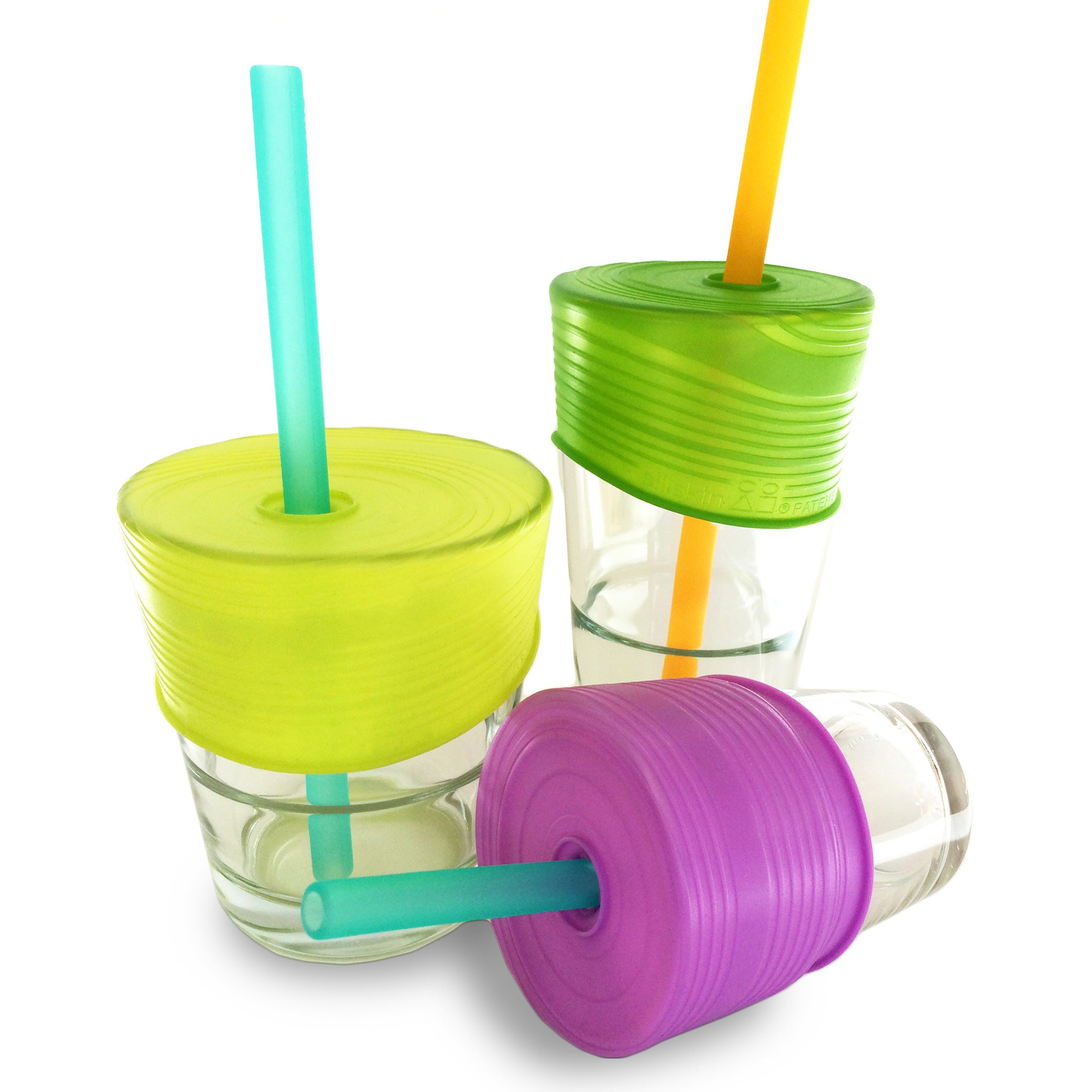 Silikids Reusable Silicone Straws - 6 Pack of BPA-Free, Eco-Friendly Drinking Straws for Kids & Adults - Perfect for Smoothies, Juices, and Cold Beverages at Home or On-the-Go