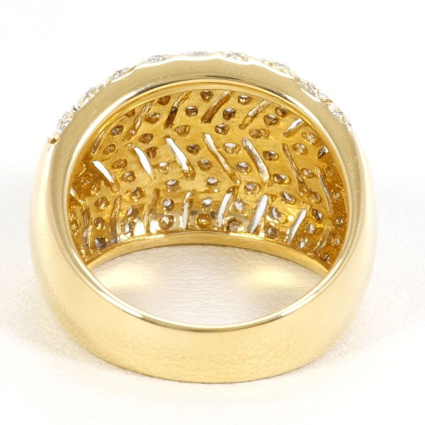 18K Yellow Gold Diamond Ring for Women - Elegant Solitaire Engagement & Wedding Band - Perfect for Proposals, Anniversaries & Special Occasions