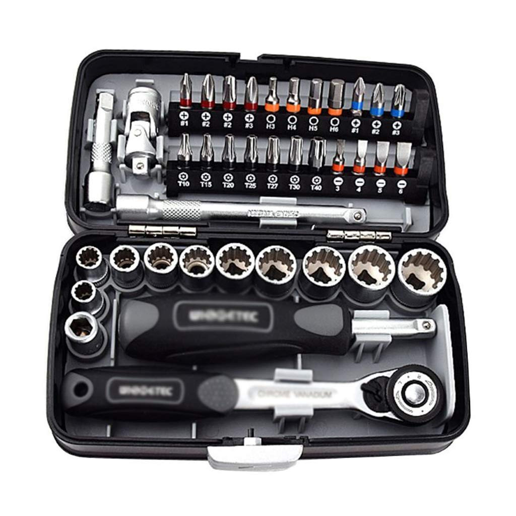 38PCS Mini Ratchet Wrench Set with 1/4