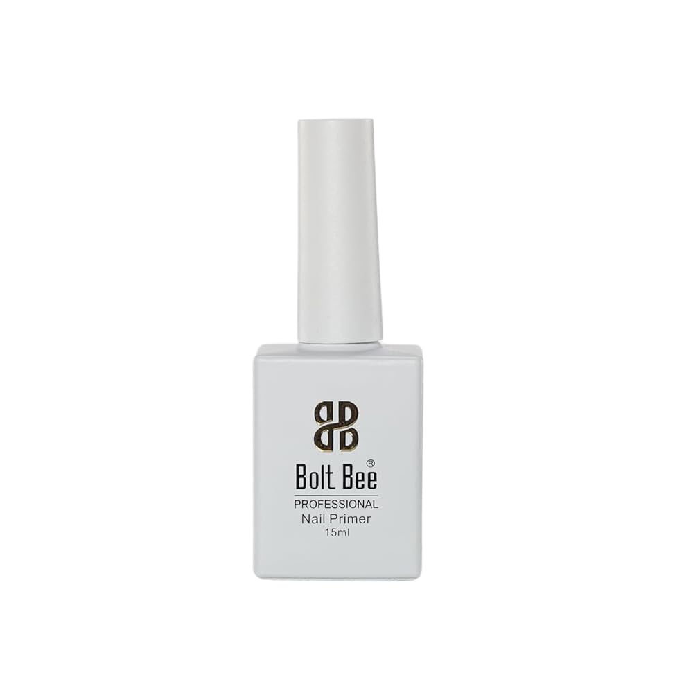 BOLT BE 15ml Acid-Free Nail Primer for Gel & Acrylic Nails - No Lift Nail Prep Bond, Fast Air Dry Nail Bonder for Professional Salon & Home Manicure (HOME SERIES, NAIL PRIMER) - Perfect for DIY Nail Art, Gel Polish Application & Long-Lasting Manicures