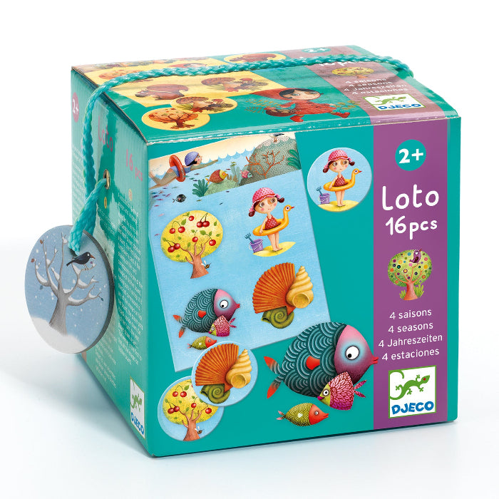 4 Seasons Lotto Game - Fun Family Board Game for All Ages | Perfect for Parties, Holidays & Family Game Nights