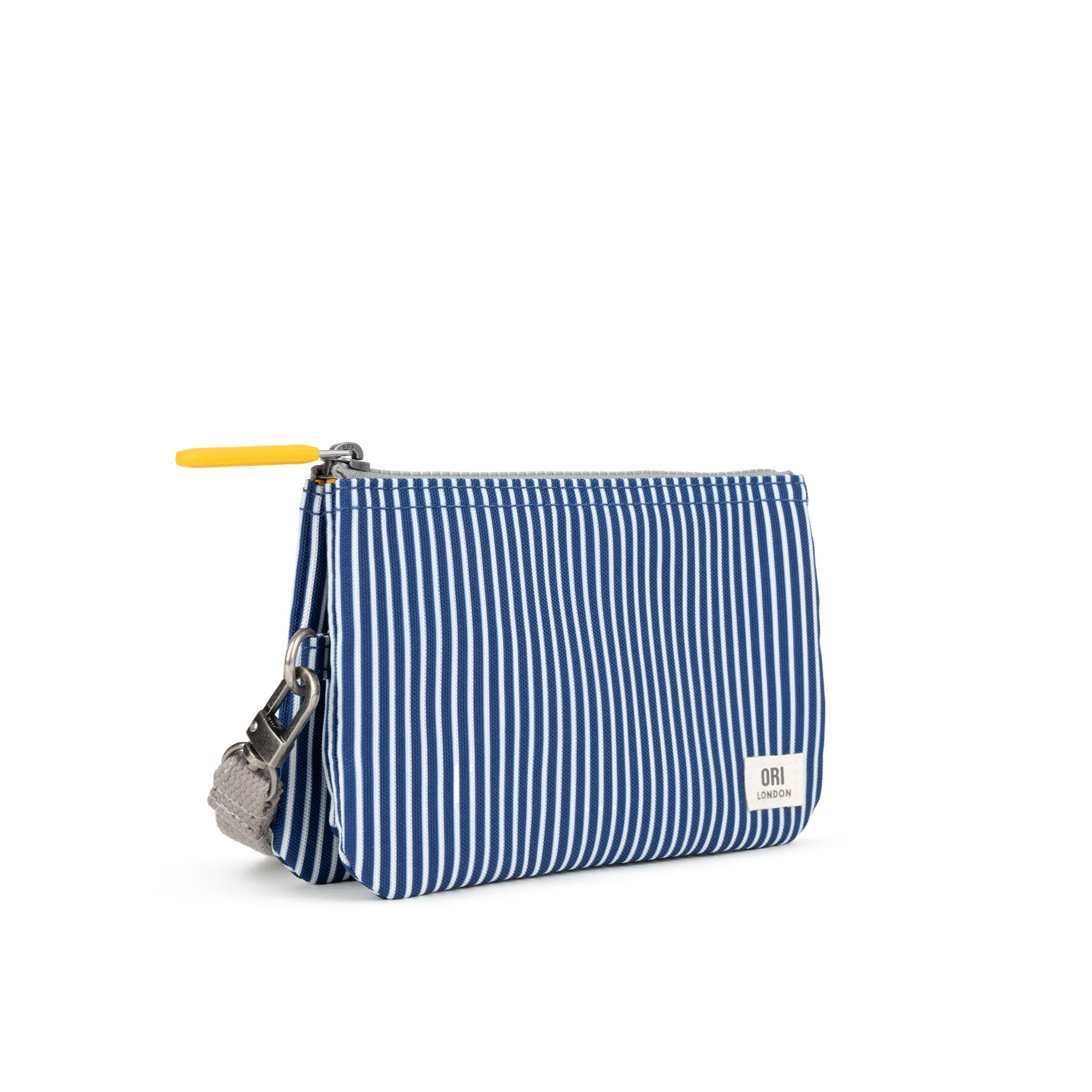 Carnaby Hickory Recycled Canvas Crossbody Bag with Adjustable Wrist Strap - Perfect for Travel, Shopping, and Everyday Use