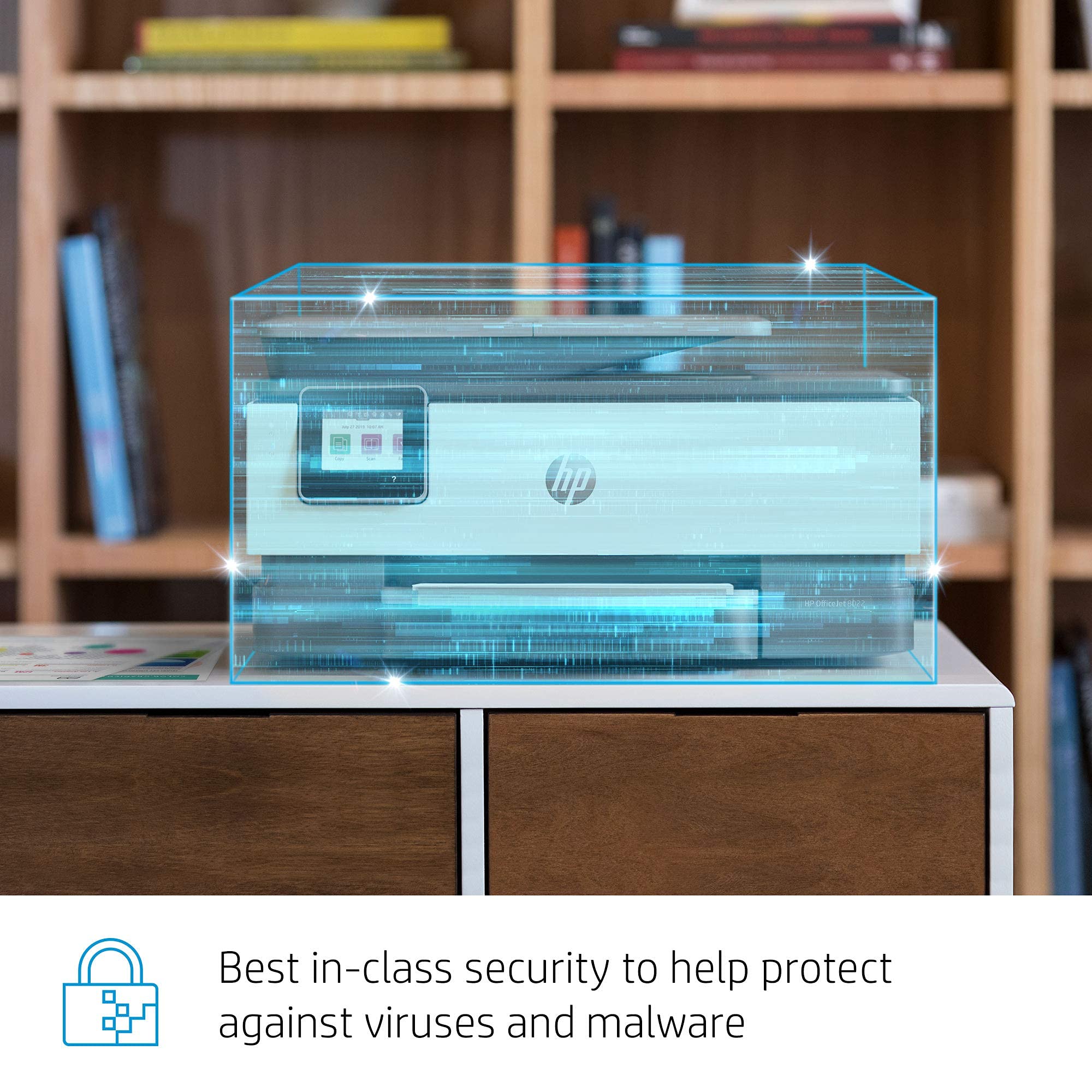 HP OfficeJet 8022 Wireless All-in-One Color Inkjet Printer with Scan, Copy & Fax | 3UC65A (Renewed) | Perfect for Home Office & Small Business Printing Needs