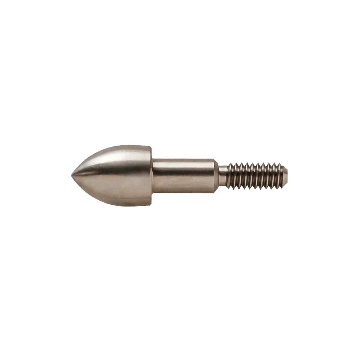 Bohning Stainless Steel Screw-In Bullet Points for Archery - Perfect for Hunting, Target Practice & Outdoor Sports