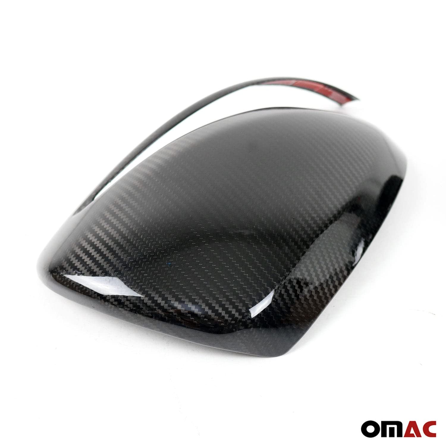 OMAC Carbon Fiber Side Mirror Cover Caps for Mercedes GLB Class X247 (2020-2025) - Upgrade Your Car's Style & Protection - Perfect for Daily Driving, Car Shows & Custom Builds