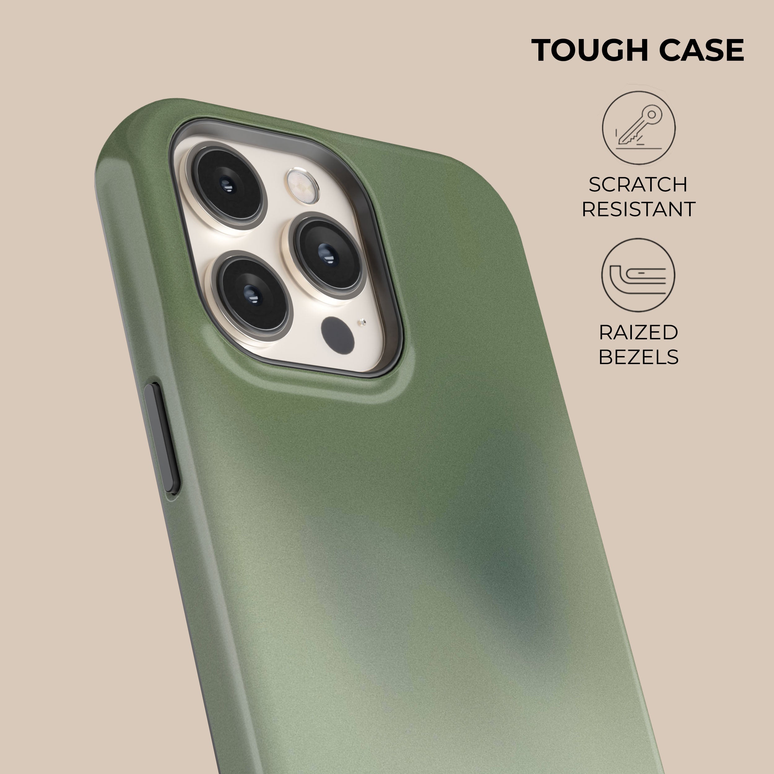 Premium Sage Mist Phone Case - Slim Protective Cover for iPhone & Android | Perfect for Everyday Use, Travel & Outdoor Activities