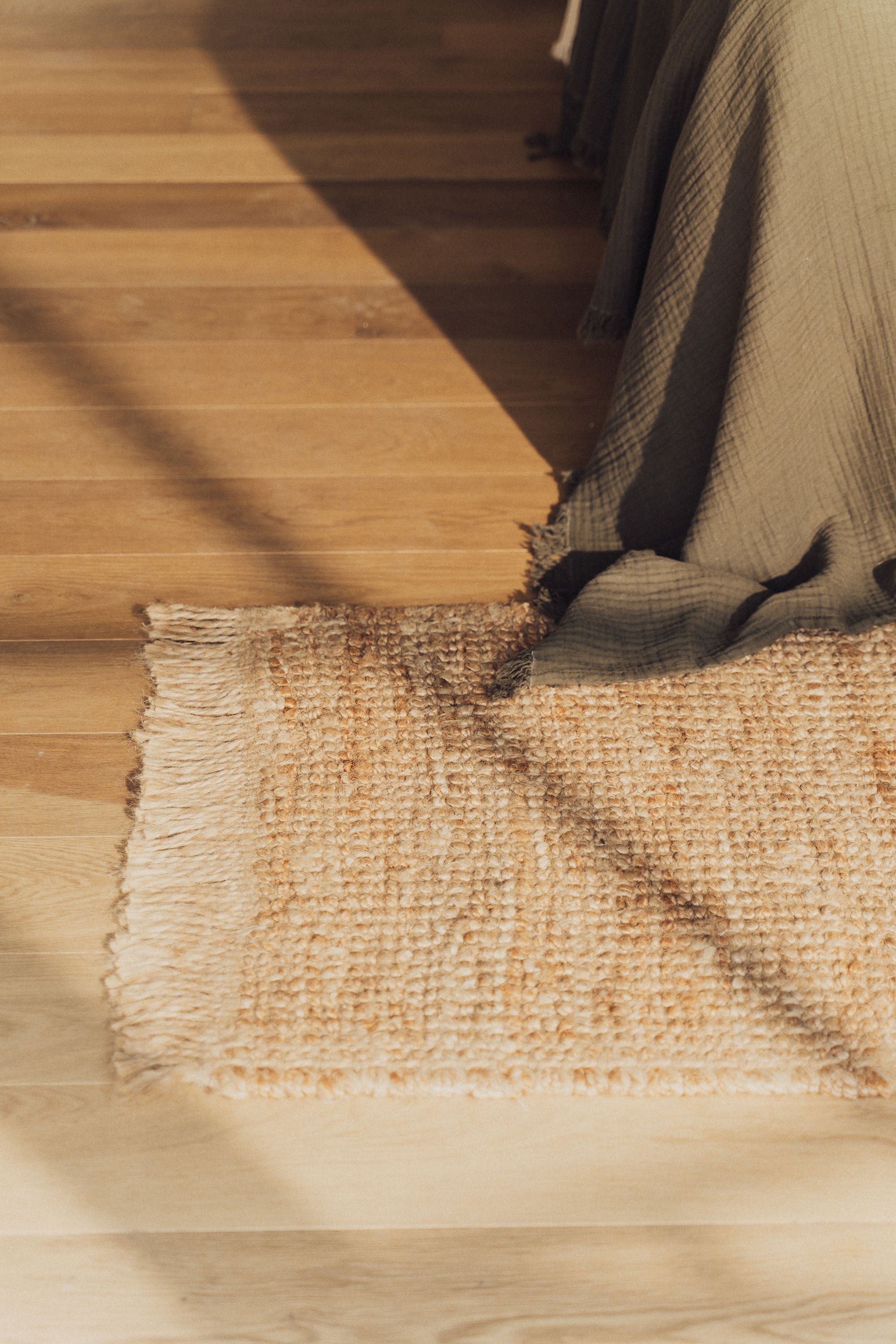 Natural Otto Jute Runner Rug - Eco-Friendly Handwoven Home Decor for Living Room, Bedroom & Dining Area | Perfect for Boho, Farmhouse & Coastal Style Interiors