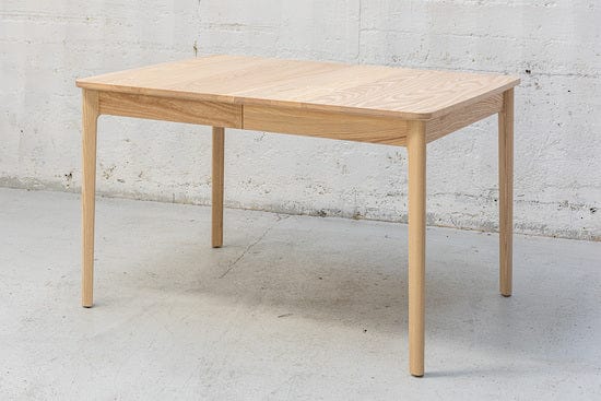 Finn Natural Ash Wood Extension Dining Table - Expandable for Large Gatherings & Small Spaces | Perfect for Family Dinners, Entertaining Guests & Small Apartments