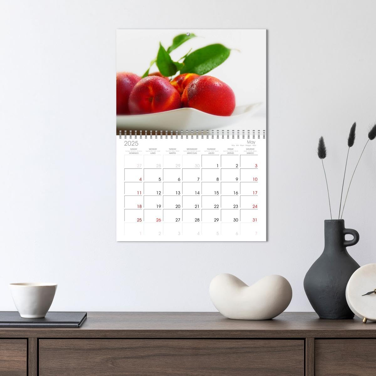 2025 Fresh Fruits Monthly Wall Calendar - 11.7