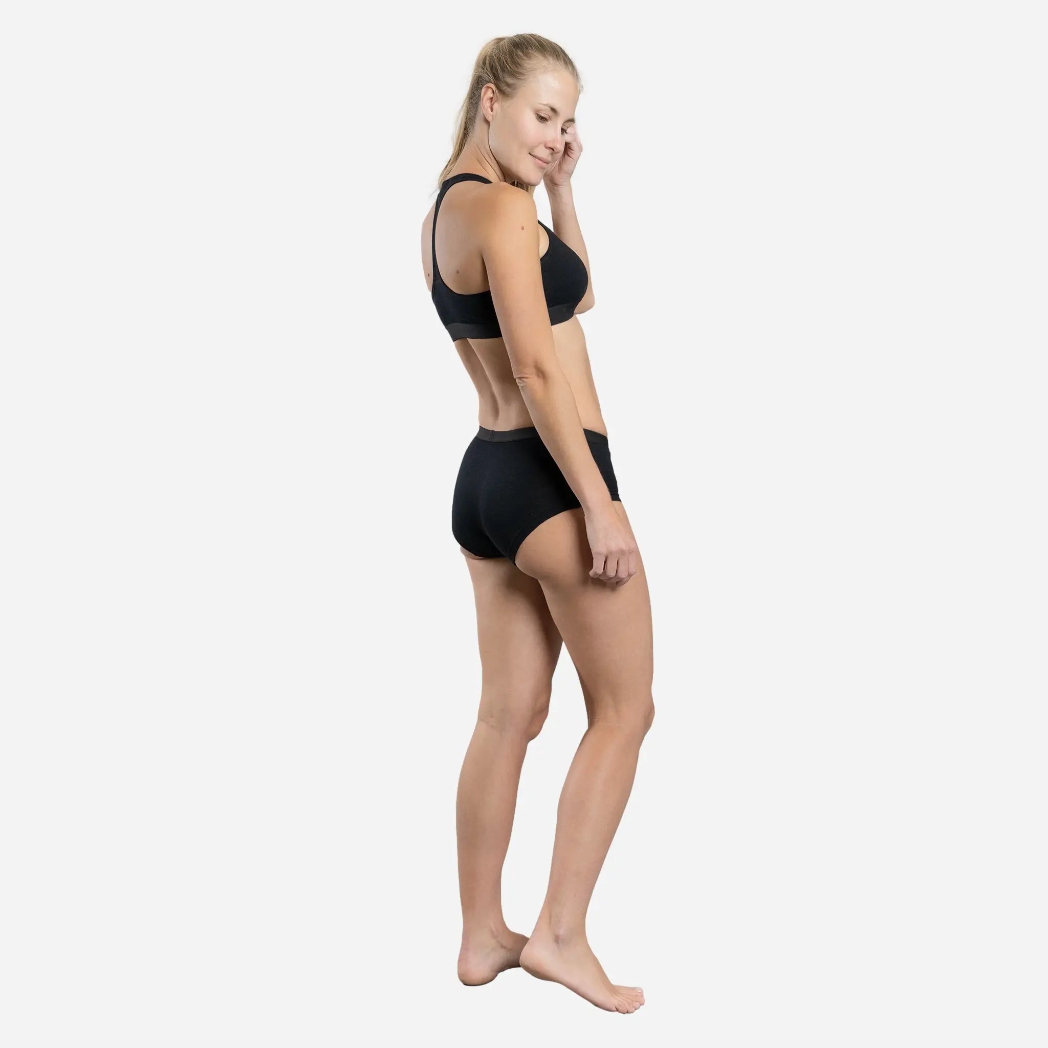 Ultra-Soft Women's Alpaca Wool Underwear - 160 GSM Lightweight Breathable Panties for All-Day Comfort | Perfect for Travel, Yoga & Cold Weather Layering