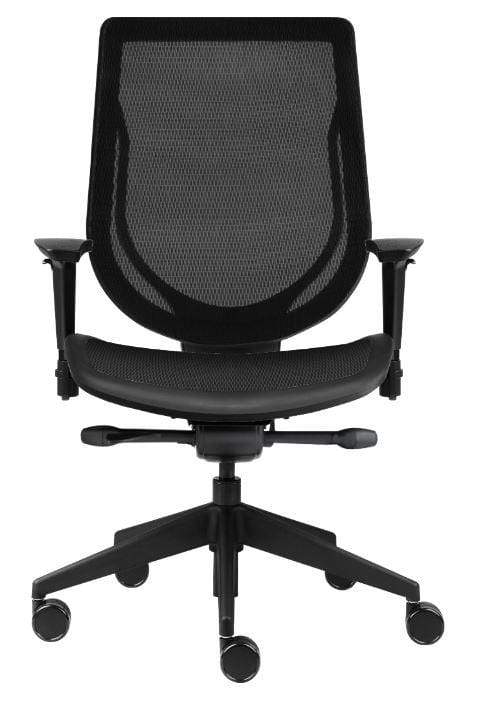 Allseating You Midback Task Chair [84012] - Ergonomic Office Chair for Home & Work, Adjustable Height & Lumbar Support, Comfortable Desk Chair for Long Hours Sitting