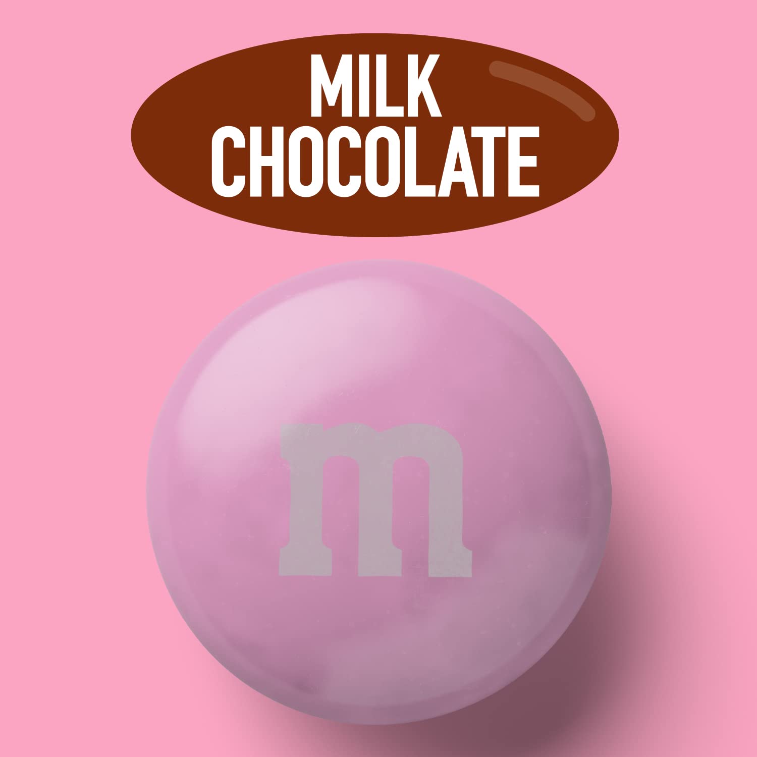 M&M’S Pink Milk Chocolate Candy, 5lbs Bulk Resealable Bag - Perfect for Candy Buffets, Birthday Parties, Baby Showers, Gender Reveals, Dessert Tables & DIY Party Favors - Great for It's a Girl Celebrations, Office Treats and Holiday Gift Baskets