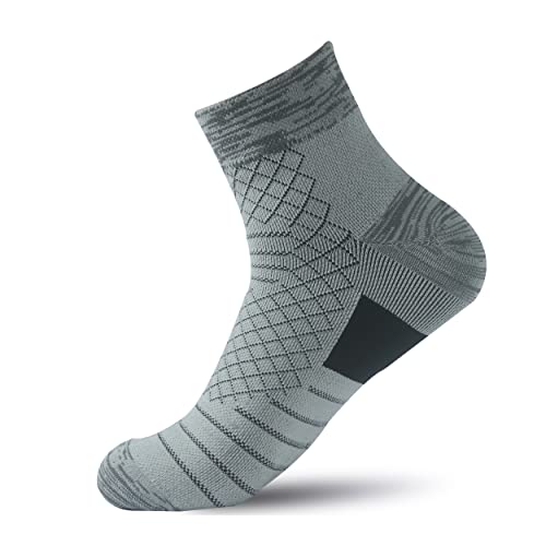 New-1 Pair-waterproof Ankle Socks-grey