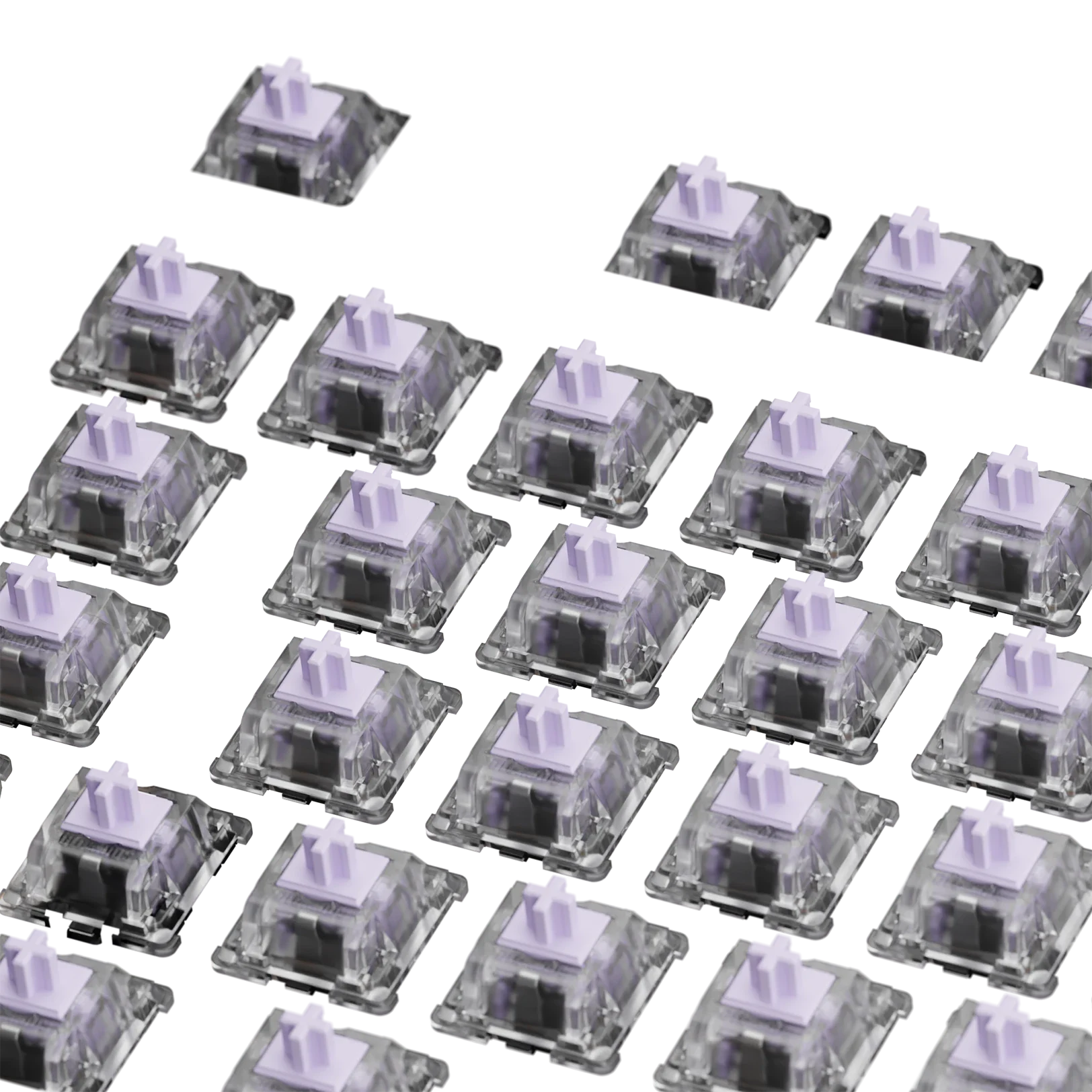 Glorious Mako Ultralight MX 100 ISO Mechanical Keyboard Switches - Smooth Linear Switches for Gaming & Typing | Perfect for Esports, Office Work & Mechanical Keyboard Enthusiasts
