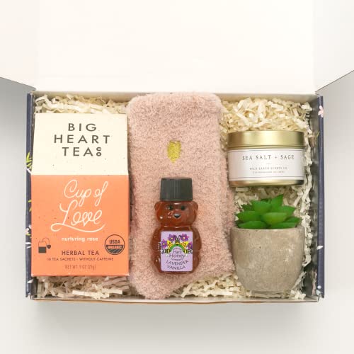 UnboxMe Self Care Gift Box for Women - Thoughtful Get Well Soon, Stress Relief & Encouragement Gift - Perfect for Best Friends, Cancer Patients, Birthdays (No Card Included) - Ideal for Hospital Recovery, Cheering Up Loved Ones & Special Occasions