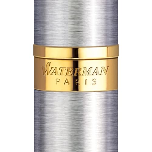 Stainless Steel with Gold Trim