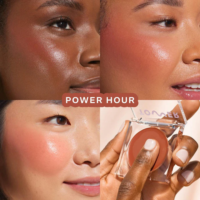 Tower 28 BeachPlease Lip + Cheek Cream Blush - Vegan & Cruelty-Free Tinted Balm for Natural Flush | Perfect for Everyday Wear & On-The-Go Touch Ups