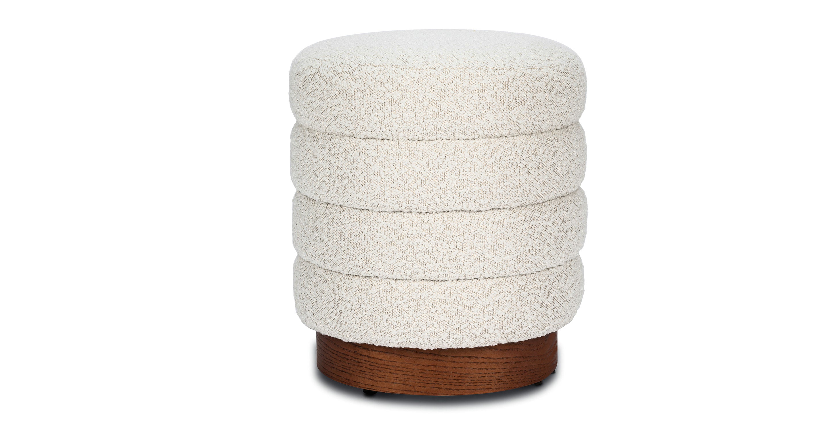 Paros Ottoman - Stylish and Versatile Footrest, Pouf, or Coffee Table for Living Room, Bedroom, or Office - Perfect for Home Decor and Extra Seating