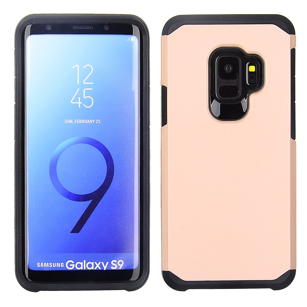 Samsung Galaxy S9 Leather Case - Rose Gold for Women & Business