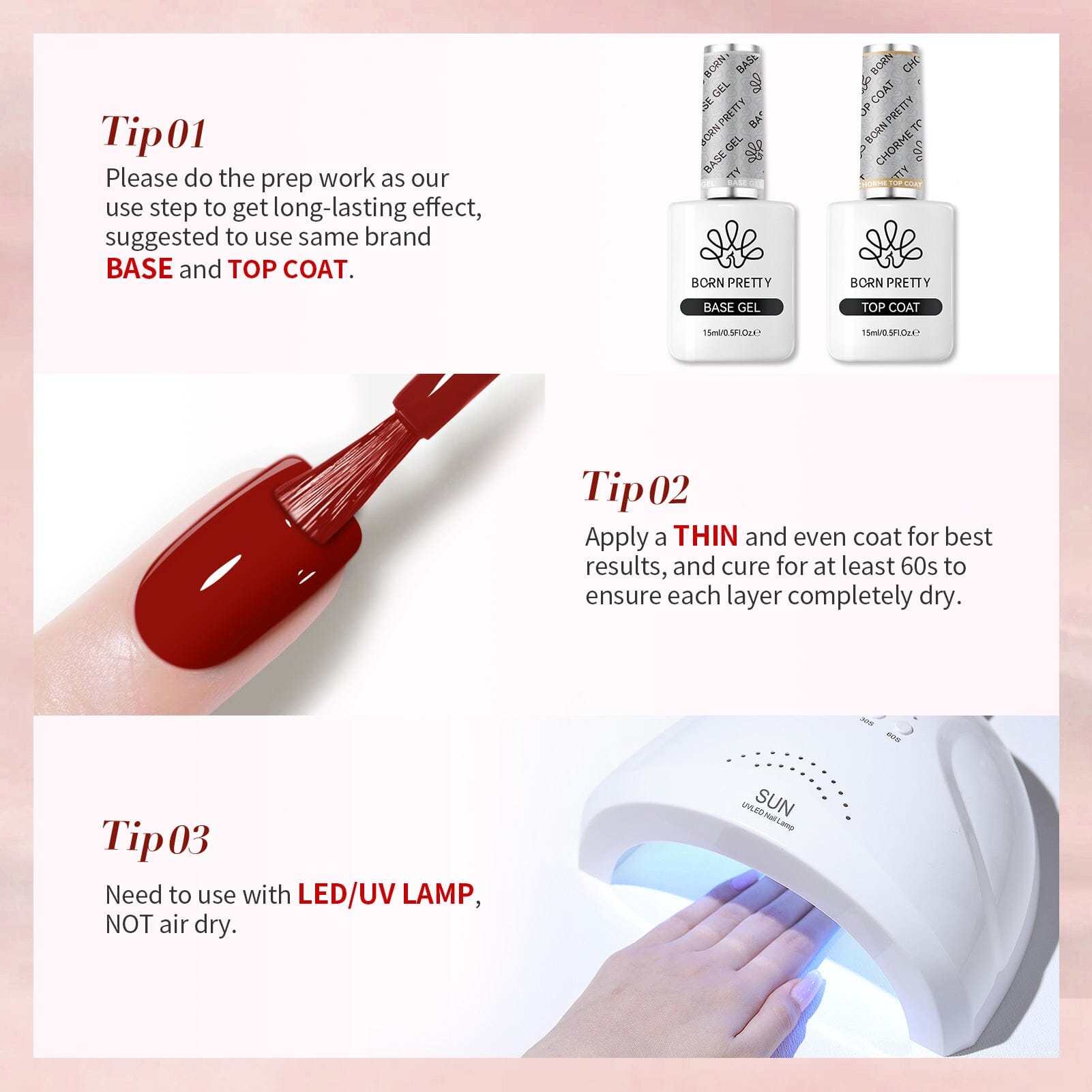 Hema Free Color Gel Polish #39 - 15ml Nail Polish Set for Salon & Home Manicure - Long Lasting UV LED Gel Nail Art Kit for Women