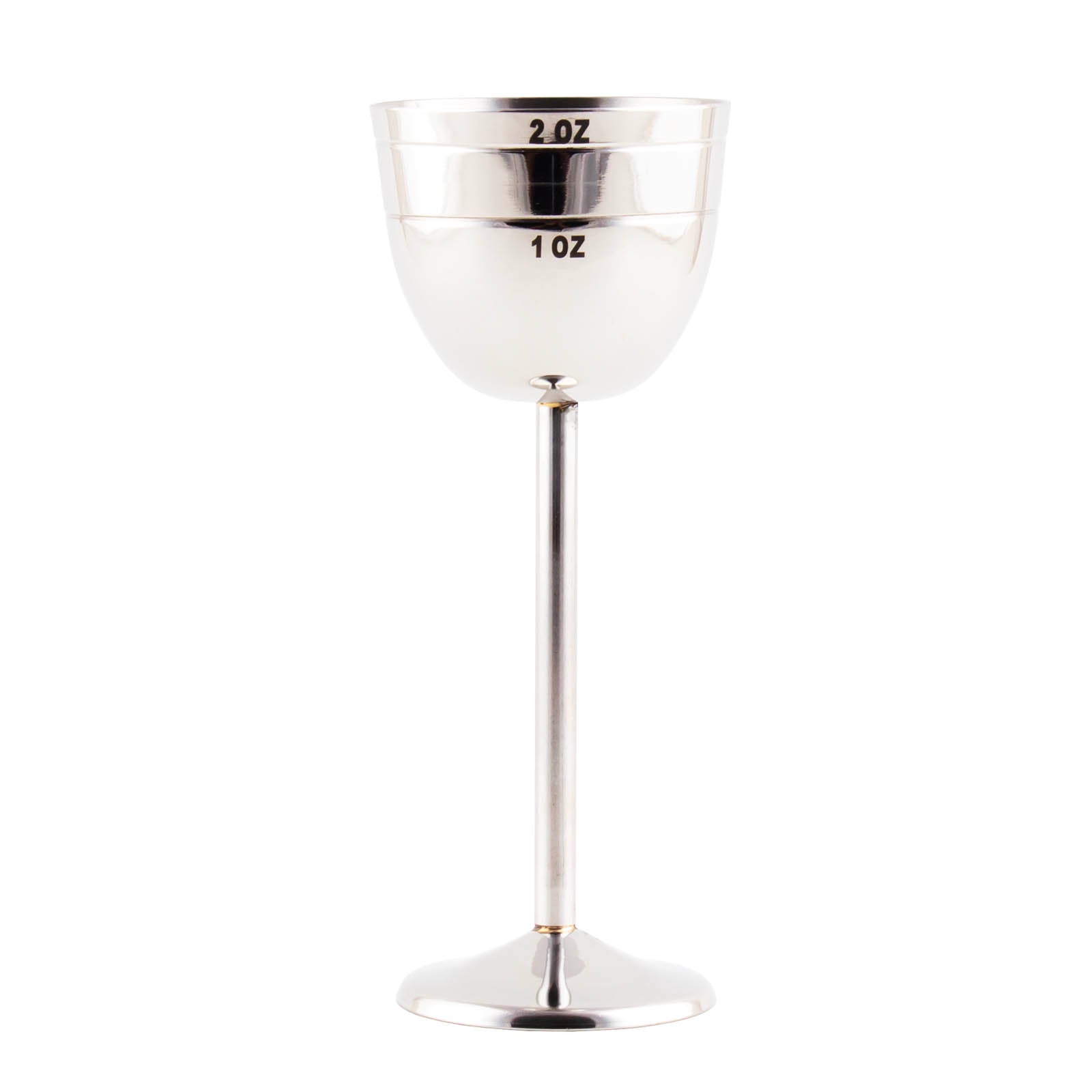 BarConic® Tulip Jigger - Premium Stainless Steel Cocktail Measuring Cup for Bartenders | Perfect for Mixing Martinis, Margaritas & Craft Cocktails at Home Bars or Professional Use