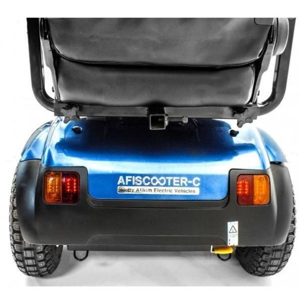 AFIKIM Afiscooter C3 3-Wheel Mobility Scooter for Adults - Lightweight Electric Scooter for Seniors & Disabled - Indoor/Outdoor Use for Shopping, Travel & Daily Mobility
