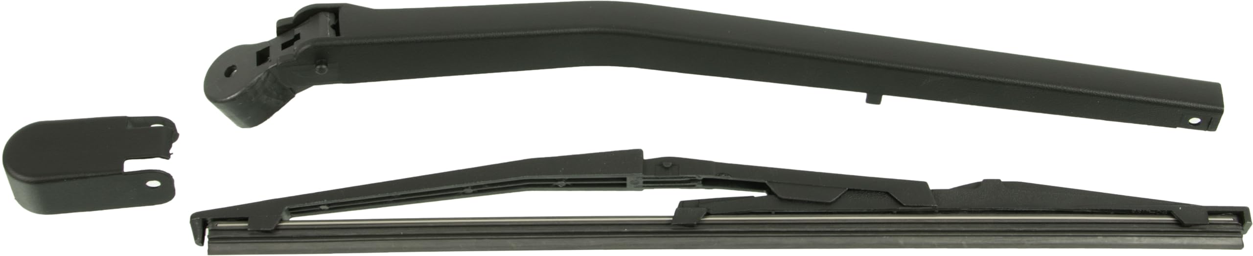 TarosTrade 244-0394-N-82657 Rear Wiper Arm and Blade Set - 13 Inch/330mm Universal Replacement for Cars, SUVs, Trucks - Perfect for Rainy Weather and Winter Driving Conditions