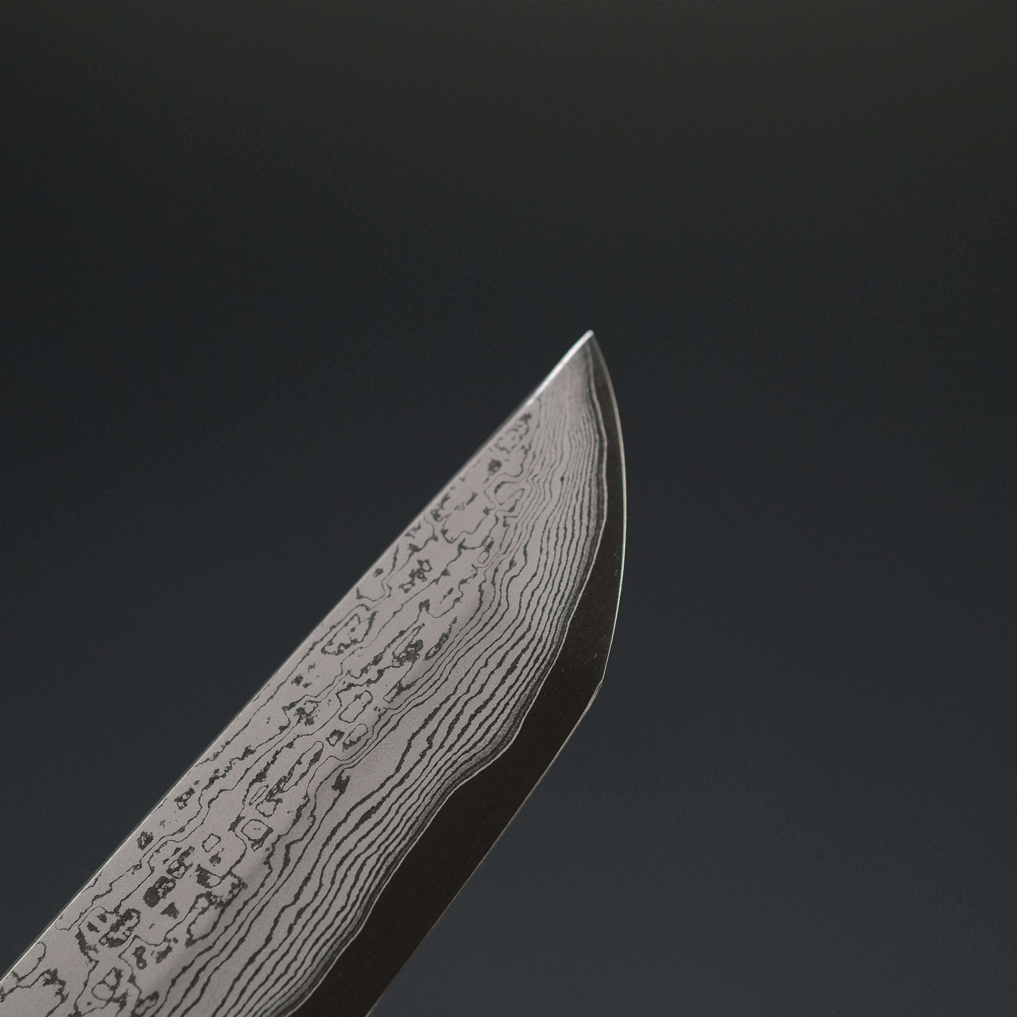 Hitohira Sakura Damascus Sakimaru Takobiki 300mm Japanese Chef Knife with Cherry Wood Handle & Saya - Perfect for Sushi, Sashimi & Precision Meat Cutting