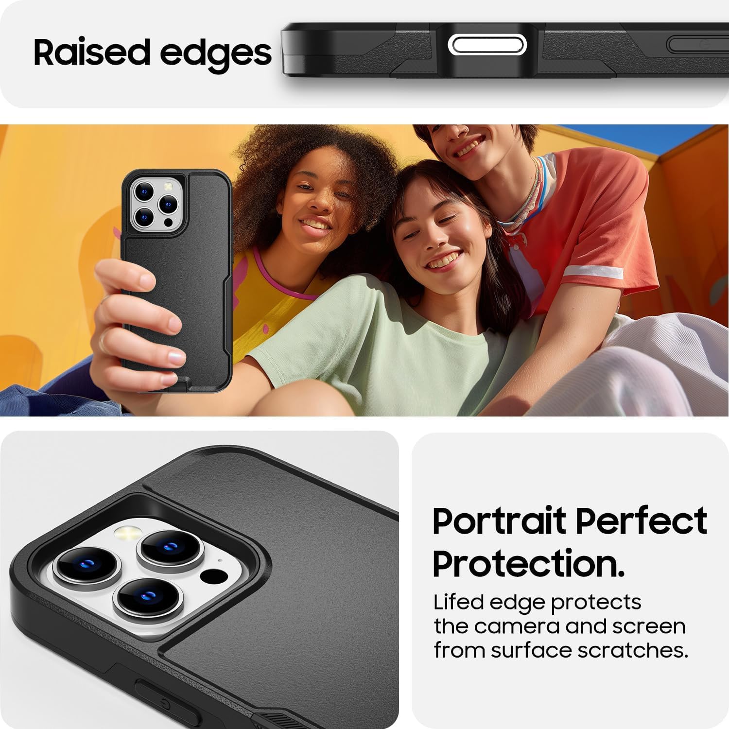 iPhone 16 Pro Case (6.3 Inch) - Magnetic Heavy Duty Drop Protection, Full Body Military Grade Shockproof Cover - Perfect for Outdoor Adventures & Daily Use