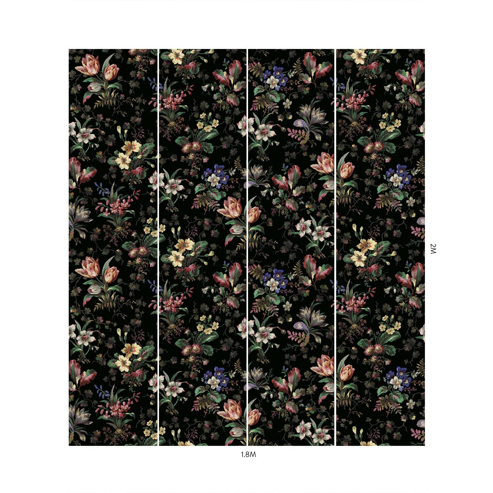 TULIPA Onyx Wallpaper - Premium Peel and Stick Wallpaper for Home Decor, Bedroom, Living Room, and Office
