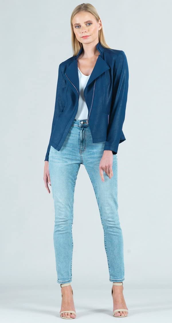 Premium Liquid Leather Women's Signature Jacket - Stylish & Comfortable Outerwear for Fall & Winter Fashion | Perfect for Casual Wear, Office & Night Out