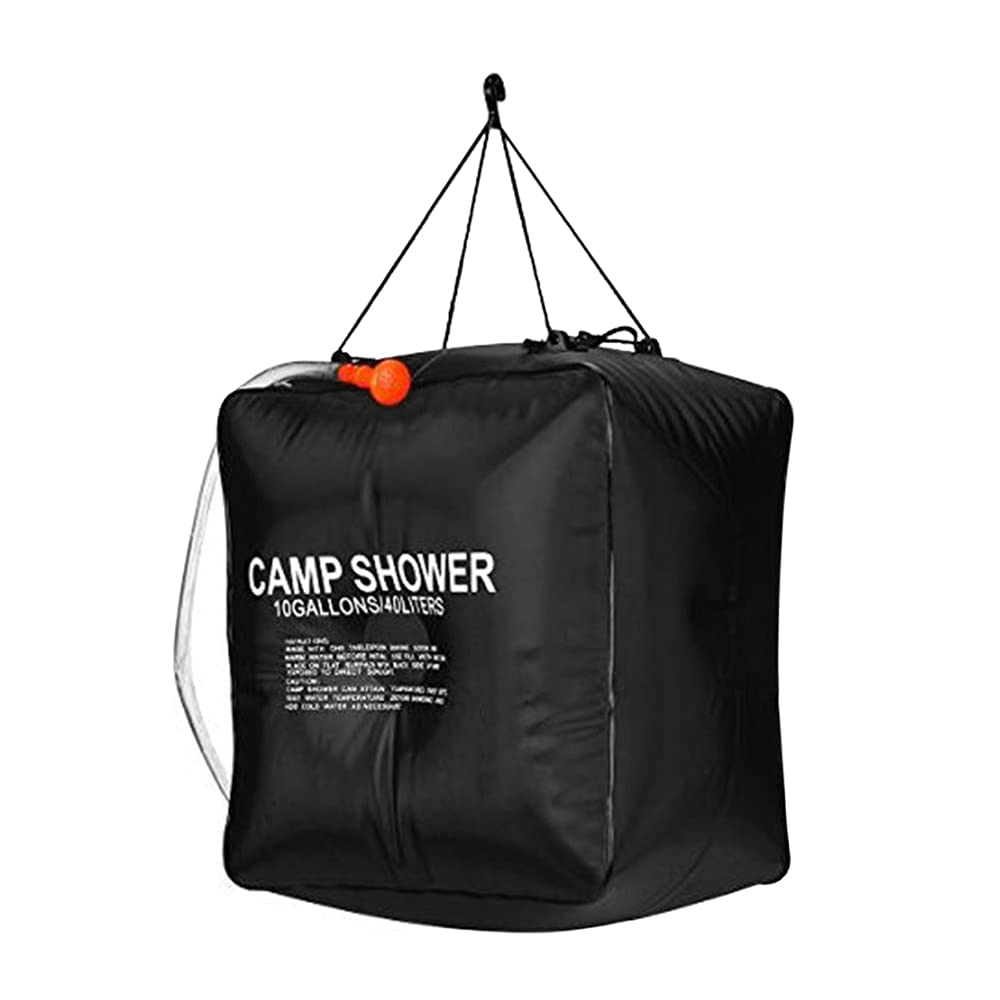 Ubersweet® Portable Solar Heated Outdoor Shower Bag - 5 Gallon Camping, Hiking, Travel, Pet Washing & Beach Rinse - Lightweight & Eco-Friendly for Outdoor Adventures