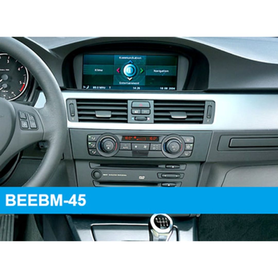 Crux BEEBM 45 Bluetooth Adapter for BMW Vehicles - CAN Bus Version | Wireless Music Streaming & Hands-Free Calling | Perfect for BMW 1/3/5/7 Series, X1/X3/X5/X6 Models (2008-2020)