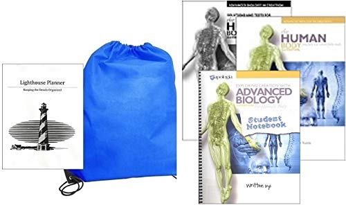 Advanced Biology Homeschool Kit with Student Notebook - Complete Science Curriculum for High School Students | Perfect for Homeschooling & Self-Study